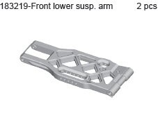 183219 Front Lower Suspersion Arm