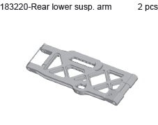 183220 Rear Lower Suspersion Arm