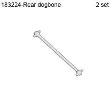 183224 Rear Dogbone