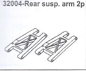 32004 Rear suspenstion Arm 2PCS (102008)