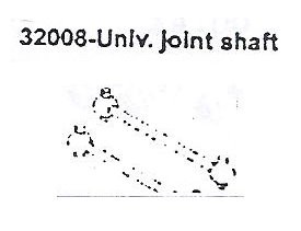 32008 Univeral Joint Shaft