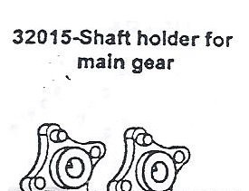 32015 Shaft Holder for Main Gear (240052)