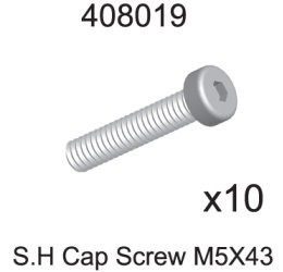 408019 S.H Cap Screw M5*43