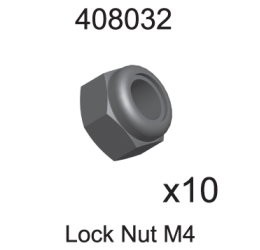 408032 Lock Nut M4
