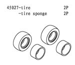 45027 Tire w/ Sponge
