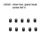 45040 Inner-hex Plane Head Screw M4