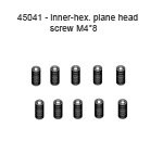 45041 Inner-hex Plane Head Screw M4*8