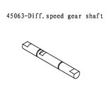 45063 Differential Speed Gear Shaft