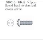 910016 Round end Crossing Screw ISO4*12