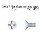 910057 Plane Head Crossing Screw M3*8