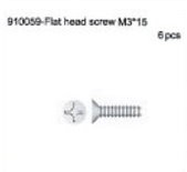 910059 Flat Head Screw M3*15