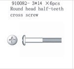 910082 Ball end Crossing Screw ISO3*14