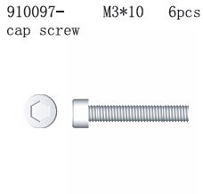 910097 Cap Inner-Hex Screw ISO M3*10