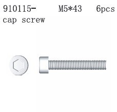 910115 Cap Head Inner-Hex Screw M5*43