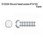 910204 Round Head Screw PT4*20