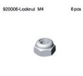 920006 Nylon Lock Nut M4