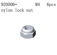 920006 Locknut M4