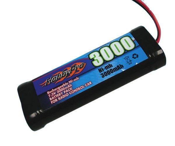 HH110  7.2V 3000MAH NIMH Battery Pack  - BLACK