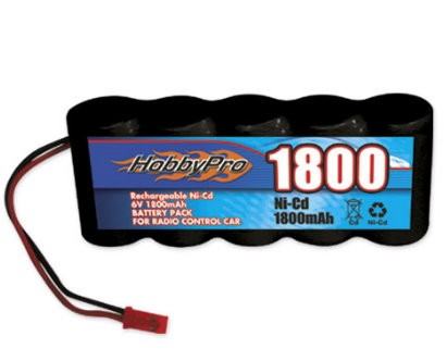 H111 6V 1800MAH Battery Pack - BLACK