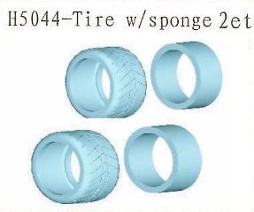 H5044 Tires with Sponge Insert