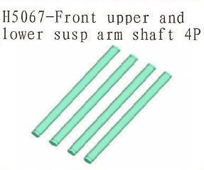 H5067 Front Upper and Lower Suspension Arm Shaft 