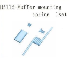 H5115 Muffler Mounting Spring 