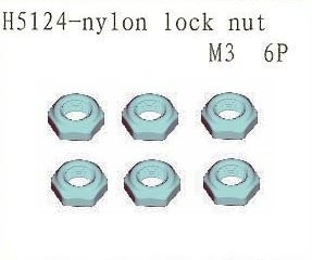 H5124 Nylon Lock Nut M3