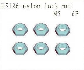 H5126 Nylon Lock Nut M5