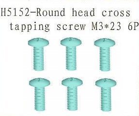 H5152 Round Head Cross Tapping Screw M3*23