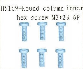 H5169 Round Column Inner Hex Screw M3*23
