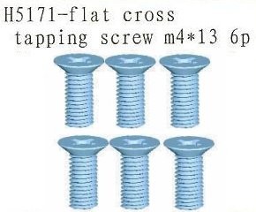 H5171 Flat Cross Tapping Screw M4x13