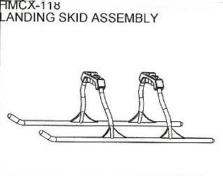 HMCX-118 Landing Skid Assembly 