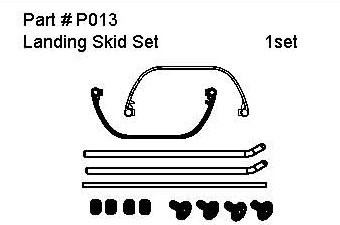 P013 Landing Skid Set 
