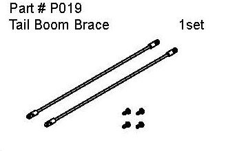 P019 Tail Boom Brace 