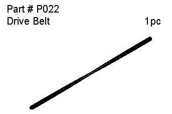 P022 Drive Belt 