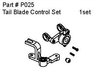 P025 Tail Blade Control Set 