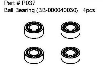 P037 Ball Bearings (8*4*3)