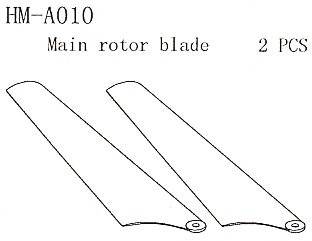 HM-A010 Main Rotor Blade