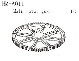 HM-A011 Main Rotor Gear