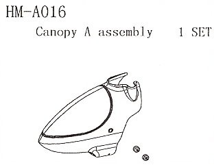 HM-A016 Canopy A Assembly