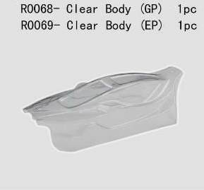 R0068 Clear Buggy GP Body