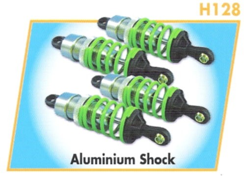 H128 Aluminum Oil-Filled Shocks