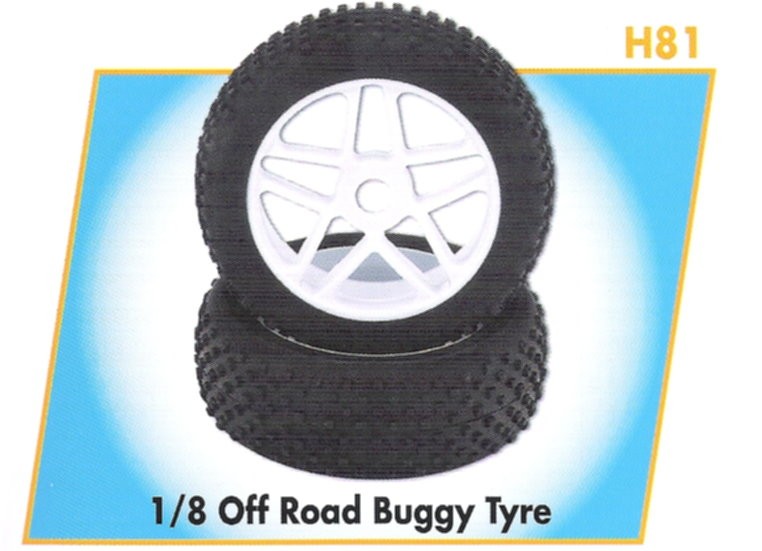 H81 1/8 Buggy Tire