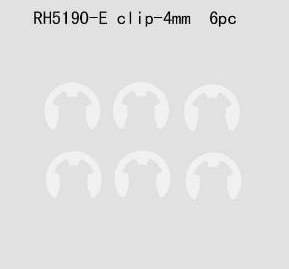 RH5190 E Clip-4mm
