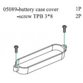 050890 Battery Cover (SMT) / Screw TPB3*8