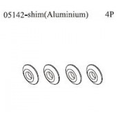 05142 Tappered Shim Rear Lower Arm(Aluminium) 13*5.1*1T