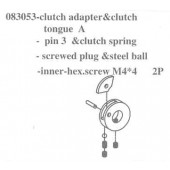 083053 Clutch / Pin / Screw M4*4