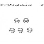 083078 M4 Nylon Lock Nut