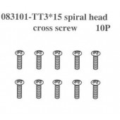 083101 Flat Head Screw TT3*15
