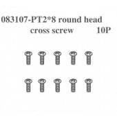 083107 Round Head Screw PT3*8